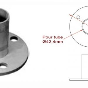 Embase pour tube