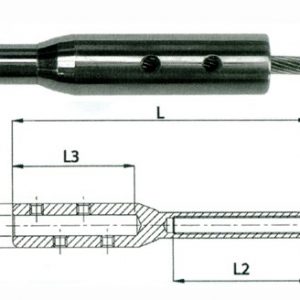 Embout à visser 6mm - Filetage femelle