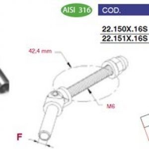 Mandrin pour cable 6 mm - Réglable