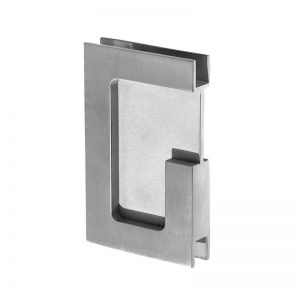 Poignée inox rectangulaire pour porte coulissante